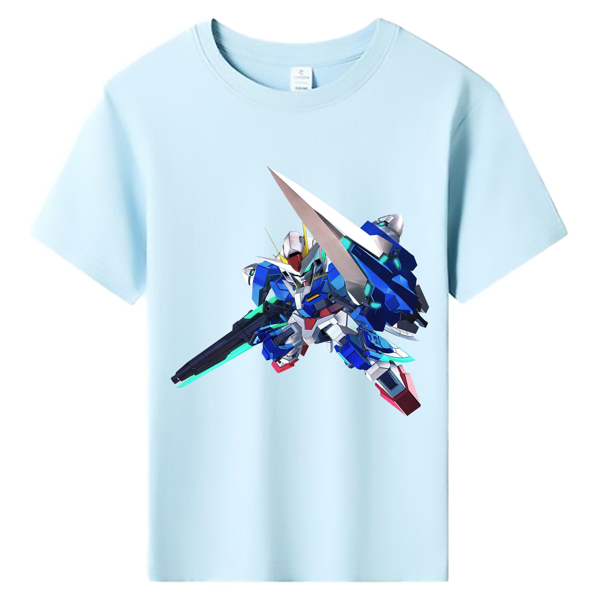 （画像用） 機動戦士ガンダム Mobile Suit Gundam 綿100％キッズTシャツ（フロントプリント）